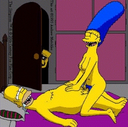 The Simpsons porn gif